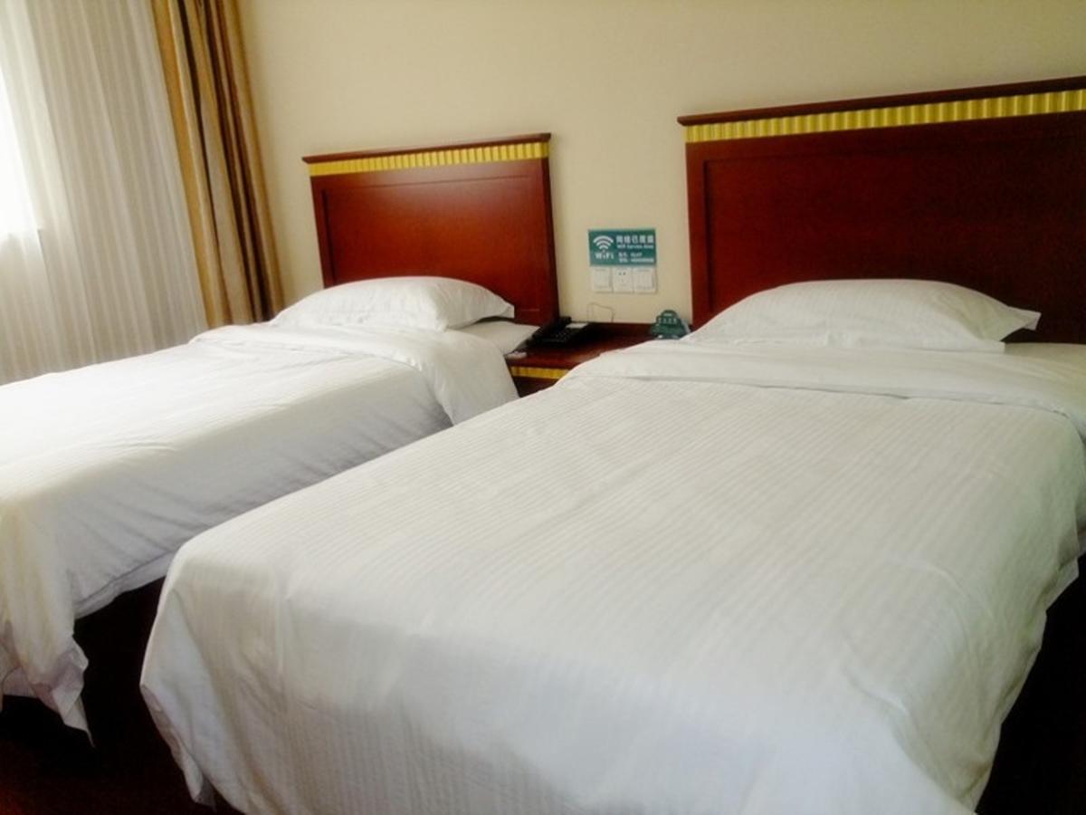 Greentree Inn Anhui Xuancheng Jixi Guangming Palace Business Hotel Exterior foto