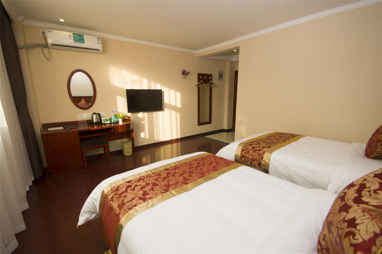Greentree Inn Anhui Xuancheng Jixi Guangming Palace Business Hotel Exterior foto