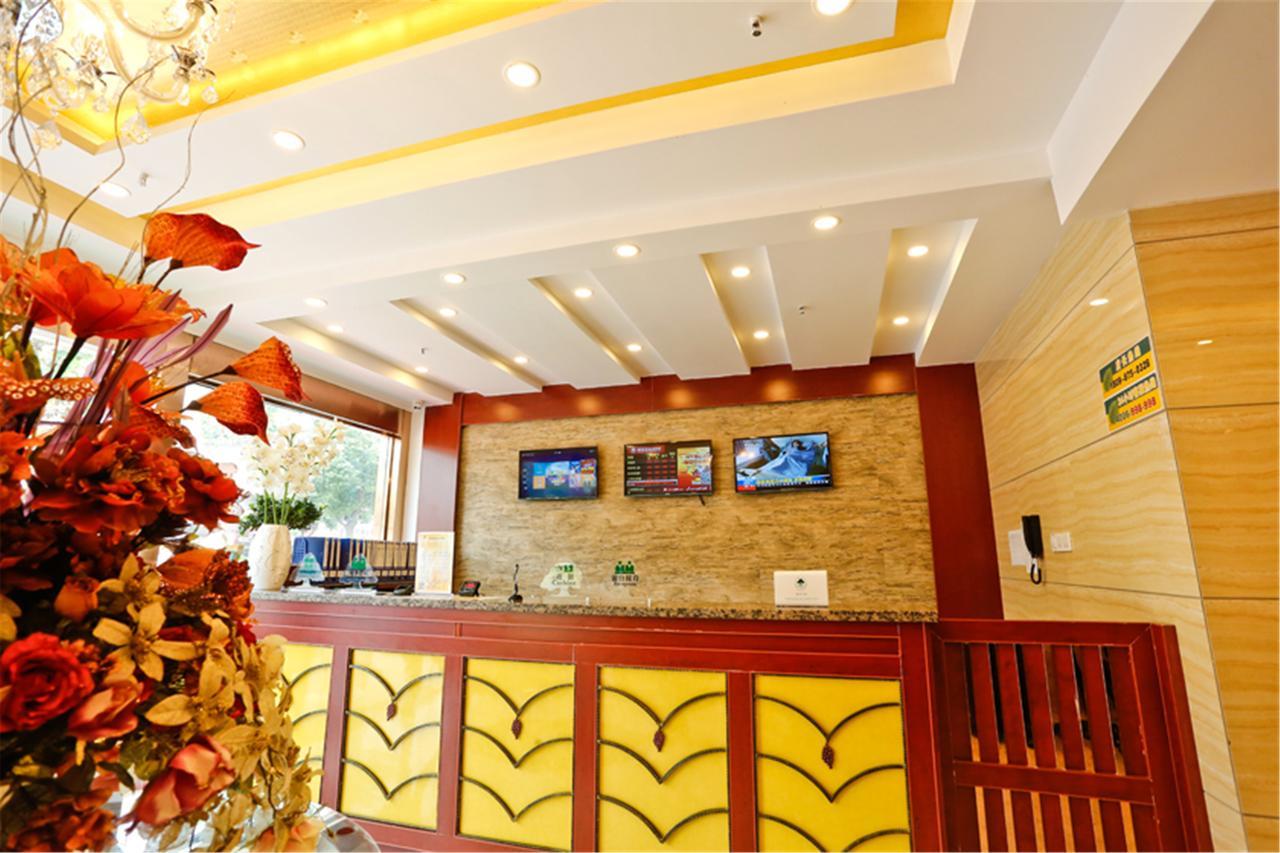 Greentree Inn Anhui Xuancheng Jixi Guangming Palace Business Hotel Exterior foto