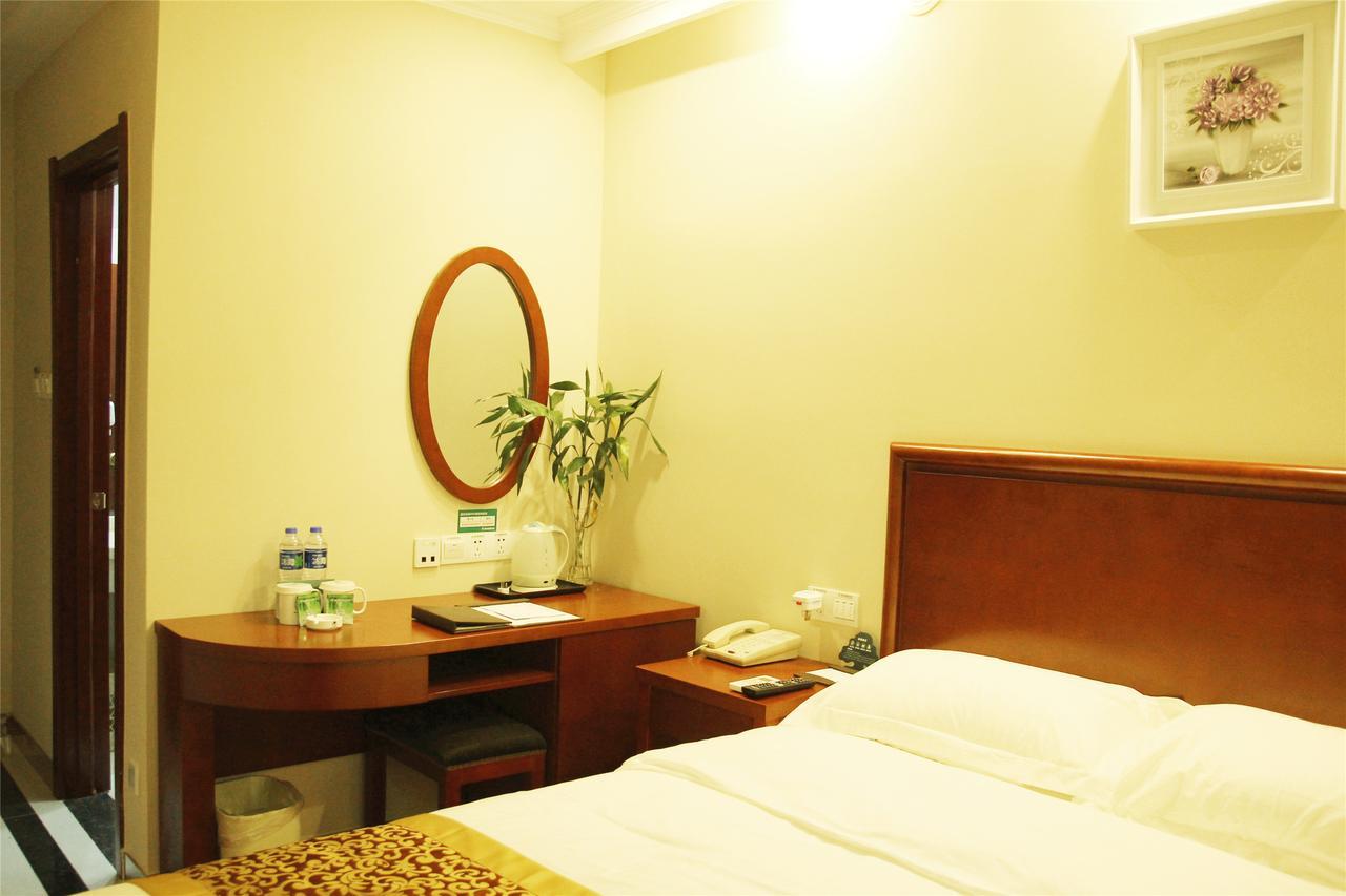 Greentree Inn Anhui Xuancheng Jixi Guangming Palace Business Hotel Exterior foto